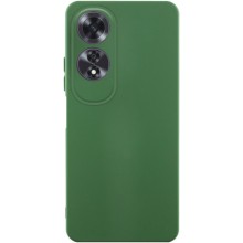 Чохол TPU GETMAN Liquid Silk Full Camera для Oppo A60 4G – Зелений