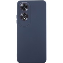 Чохол TPU GETMAN Liquid Silk Full Camera для Oppo A60 4G – Синій