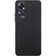 Чохол TPU GETMAN Liquid Silk Full Camera для Oppo A60 4G – Чорний