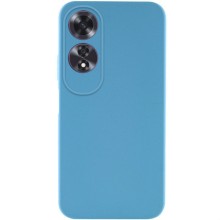 Чохол TPU GETMAN Liquid Silk Full Camera для Oppo A60 4G – Блакитний