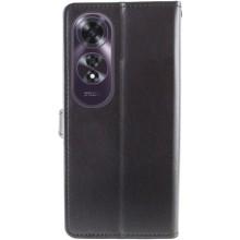 Шкіряний чохол-книжка GETMAN Gallant (PU) для Oppo A60 4G – Чорний