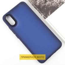 Чохол TPU+PC Lyon Frosted для Oppo A60 4G – Темно-синій