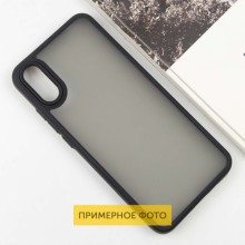 Чехол TPU+PC Lyon Frosted для Oppo A60 4G – Черный