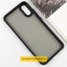 Чехол TPU+PC Lyon Frosted для Oppo A60 4G – Черный