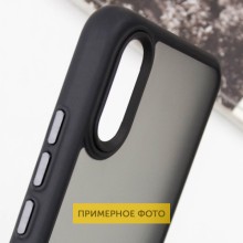 Чехол TPU+PC Lyon Frosted для Oppo A60 4G – Черный