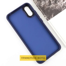 Чехол TPU+PC Lyon Frosted для Oppo A60 4G – Темно-синий