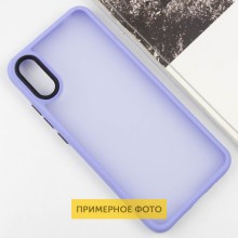 Чехол TPU+PC Lyon Frosted для Oppo A60 4G – Фиолетовый