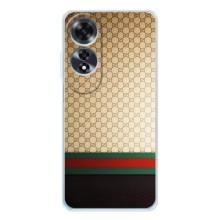Чехлы Бренд GUCCI для OPPO A60 – Фон Гуччи