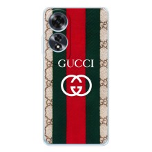 Чехлы ГУЧЧИ для Оппо А16 (AlphaPrint) – Gucci дизайн