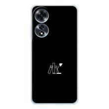 Чехол с картинками на черном фоне для OPPO A60 – Книжки