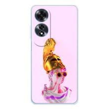 Чехол с Прикольным принтом на OPPO A60 – АРТ Статуя
