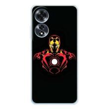 Чехол Супергерой Железный человек на OPPO A60 – Железный человек