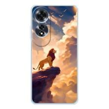 Чехол Король лев на Оппо А16 (Симба)