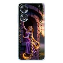 Чехол Рапунцель для OPPO A60 (Рапунцель на башне)