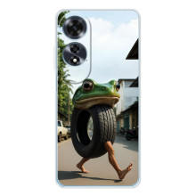 Чехол с мемами тралалело тралала для OPPO A60 – Бонека амбалабу