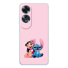 Чехол с принтом Стич на OPPO A60
