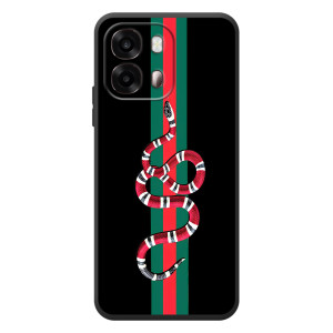 Чехлы Бренд GUCCI для OPPO A6s – Змей Гуччи