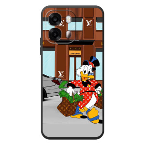 Чехлы для OPPO A6s - Скрудж МакДак Louis Vuitton (PREMIUMPrint)