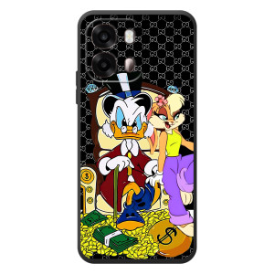 Чехлы для OPPO A6s - Скрудж МакДак Louis Vuitton (PREMIUMPrint)