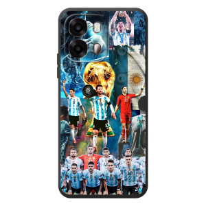 Чохли Мессі для OPPO A6s (AlphaPrint)