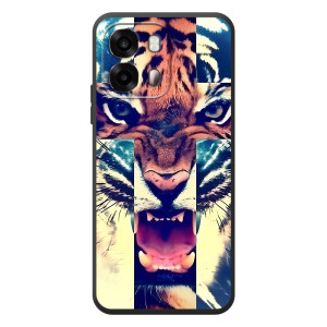 Чехлы с изображением разных животных для OPPO A6s (Яркий Тигр)