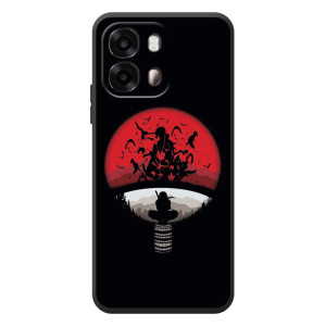 Чехлы с картинкой Итачи Учиха на OPPO A6s – Итачи на черном