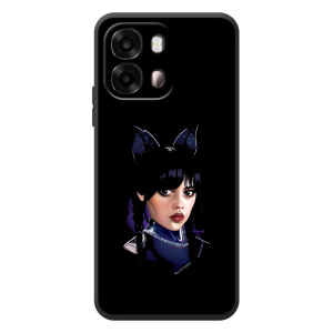 Чехлы с принтом Уэнсдей на OPPO A6s – Милая Уэнсдей