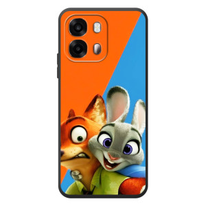 Чехлы ЗВЕРОПОЛИС для OPPO A6s (Ник и Хопс)