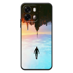 Чехол с человеком пауком для OPPO A6s - (AlphaPrint)