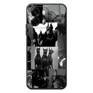 Чохол ДОБЕРМАН  для OPPO A6s – Колаж Доберман