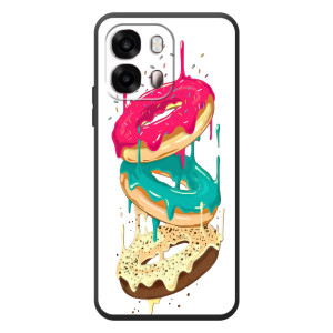 Чохол з зображенням смачної їжі для OPPO A6s – Соковиті пончики