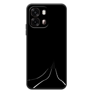 Чехол с картинками на черном фоне для OPPO A6s – Дорога