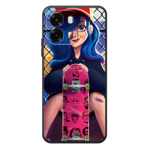 Чохол з картинкою Модні Дівчата OPPO A6s – Модна Дівчинка