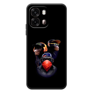 Чехол с Обезьянами OPPO A6s - (AlphaPrint)