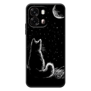 Чехол с принтом для OPPO A6s (AlphaPrint) Модные коты