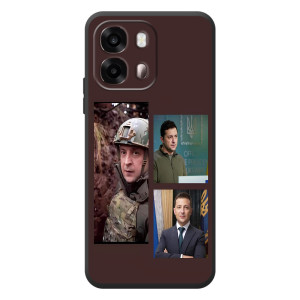 Чехол для OPPO A6s (AlphaPrint - с принтом Зеленского)
