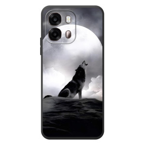 Чехол с Волком на OPPO A6s – Волк и луна