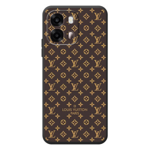 Чехол Стиль Louis Vuitton на OPPO A6s – Фон Луи Виттон