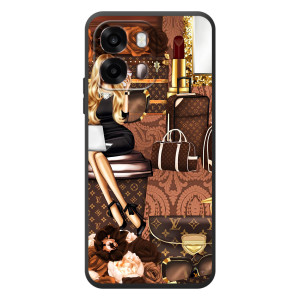 Чехол Стиль Louis Vuitton на OPPO A6s – Мода Луи Виттон