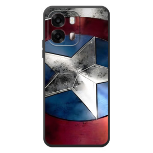 Чехол с Щитом Капитана Америки на OPPO A6s