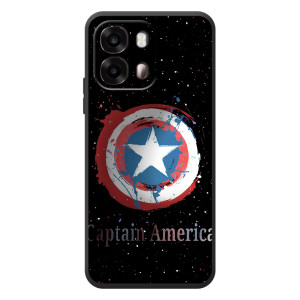 Чехол с Щитом Капитана Америки на OPPO A6s – Щит Капитана
