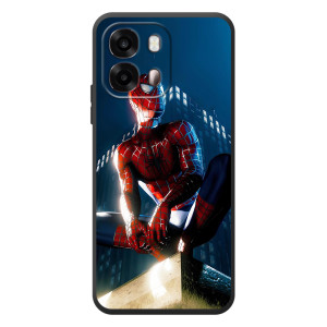 Чехол Супергерой Человека Паука на OPPO A6s – Паук на доме