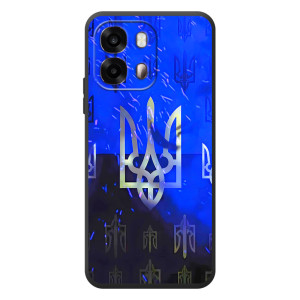 Чохол Укр Символіка для OPPO A6s (Герб)