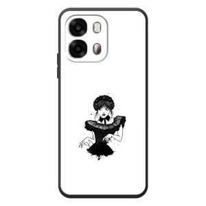 Чехлы Венсдей на OPPO A6s Уэнсдей (AlphaPrint)