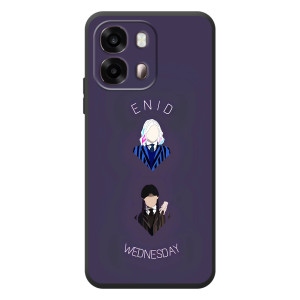 Чехлы Венсдей на OPPO A6s Уэнсдей (AlphaPrint)