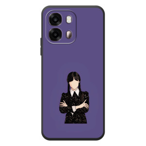 Чехлы Венсдей на OPPO A6s Уэнсдей (AlphaPrint)