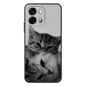 Чехол с рисунком кот на OPPO A6s