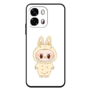 Чохол з принтом Лабубу для OPPO A6s – Бежевий Лабубу
