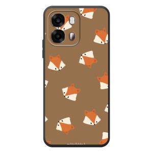 Чехол с принтом лисички на  Reinforced Glass Vape – Маленькие лисички