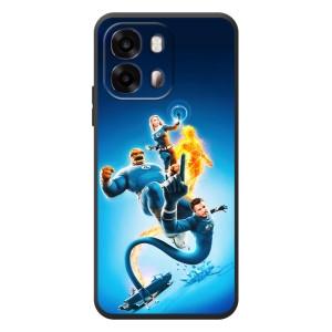 Чохол з принтом Фантастична четвірка для OPPO A6s